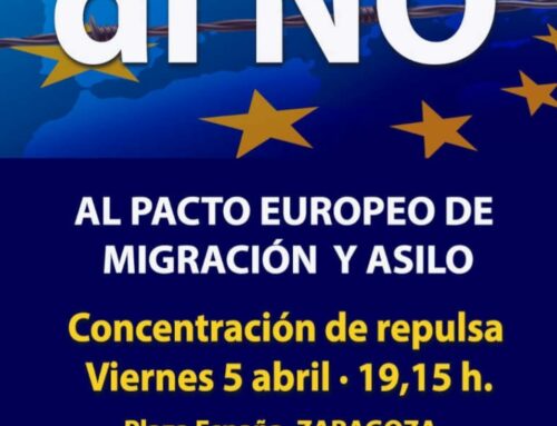 Di NO al pacto europeo de migración y asilo